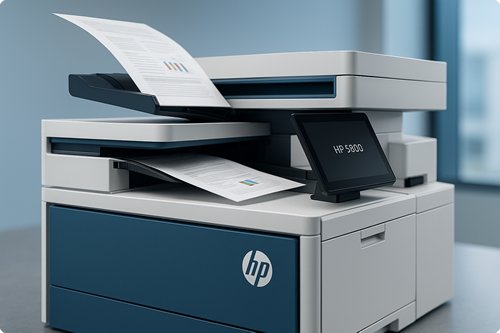 HP Color LaserJet Enterprise 5800 serisi kurumsal renkli lazer yazıcı