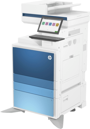 HP E826 serisi siyah-beyaz MFP; teklif konfigürasyonu ayrıca teyit edilir